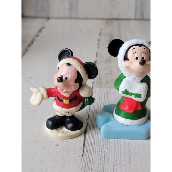 Christmas mini Mickey Mouse figures toy Xmas variety set - Picture 7 of 16